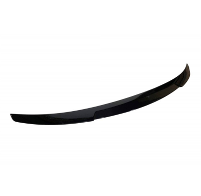 Alerón Audi A3 Sedan 2021+ Look M4 Brillante Negro Plástico ABS