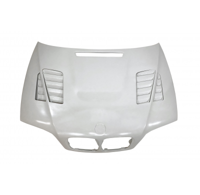 Capó Fibra BMW E46 '98-2001 2P.GTR Fibra de vidrio