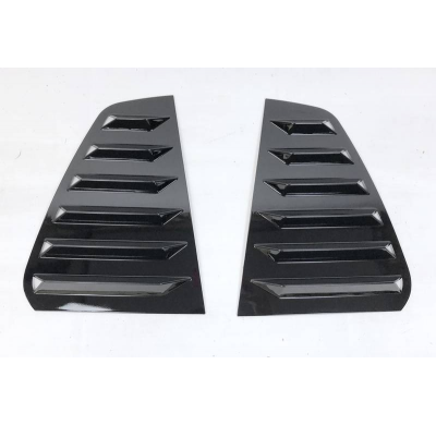 Cubre ventanillas Volkswagen Golf 7 / 7.5 5 Puertas Negro Brillante Plástico ABS