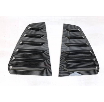 Cubre ventanillas Volkswagen Golf 7 / 7.5 5 Puertas Look Carbono Plástico ABS