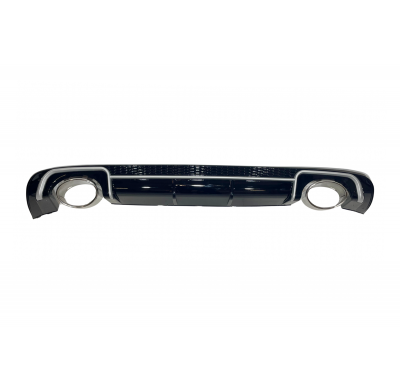 Difusor Trasero Audi A3 V8 13-15 Sportback Look RS3 ABS Plástico ABS
