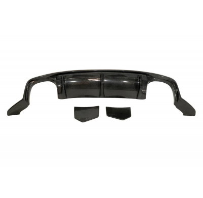 Difusor Trasero Audi TT 2015-2019 Carbono Fibra de Carbono
