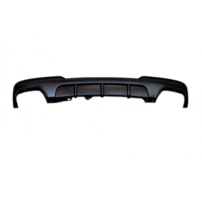 Difusor Trasero BMW F10/ F11 10-16 Look Performance 2 Salidas doble Plástico ABS