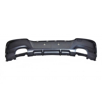 Difusor Trasero BMW F20 / F21 12-14 Look Performance 2 Salidas doble Plástico ABS