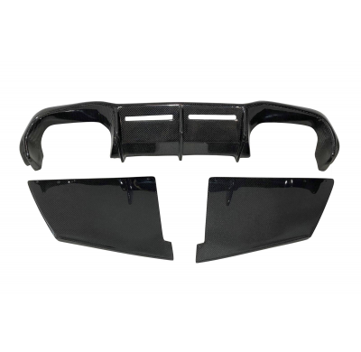 Difusor Trasero BMW F87 Look M2 Carbono Fibra de Carbono