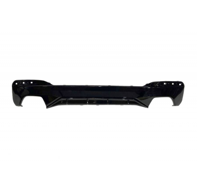 Difusor Trasero BMW G30 / G31 Look M PERFORMANCE Negro brilo Plástico ABS
