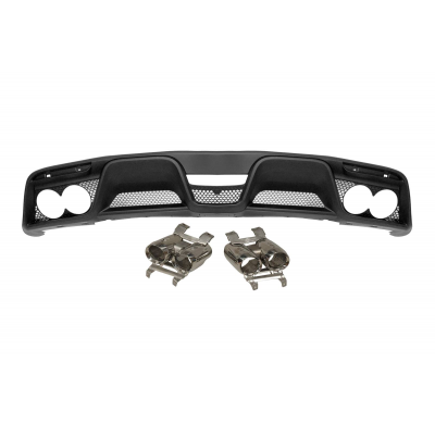 Difusor Trasero Ford Mustang 2015-2017 look GT350 Plástico ABS