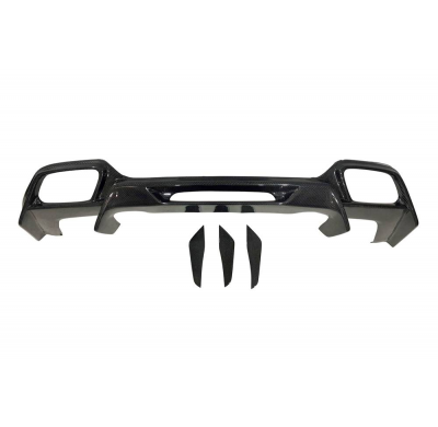 Difusor Trasero Mercedes R190 Coupe Look AMG GT Carbono Fibra de Carbono