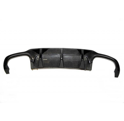 Difusor Trasero Mercedes W204 4 P 2011-2013 Carbono Para C63 Fibra de Carbono