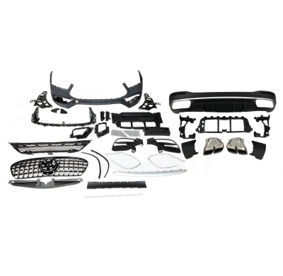 Kit Carrocería Mercedes W167 GLE look 63S Plástico ABS