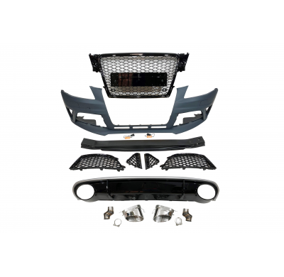 Kit De Carrocería Audi A4 2009-2012 B8 Plástico ABS