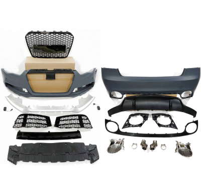 Kit De Carrocería Audi A5 Sportback  2013-2016 Look RS5 Plástico ABS