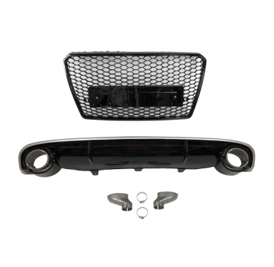 Kit De Carrocería Audi A7 2011-2014 Look RS7 ABS Plástico ABS