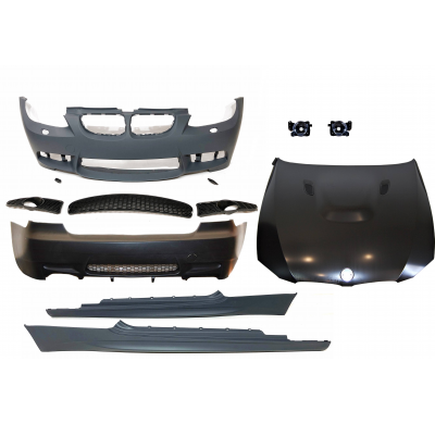 Kit De Carrocería BMW E92 / E93 06-09 ABS Look M3 Antinieblas Plástico ABS