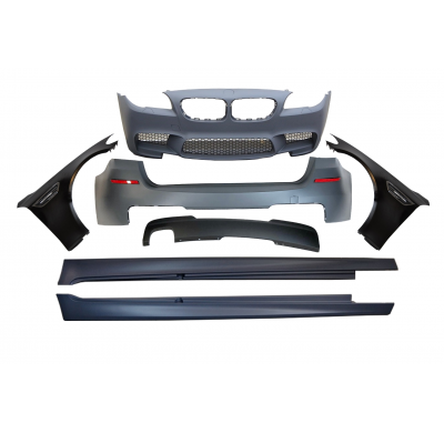 Kit De Carrocería BMW F11 10-12 Look M-Tech Con Aletas Plástico ABS