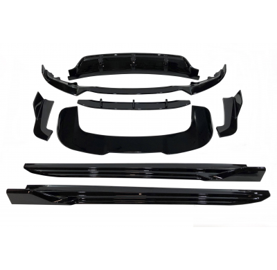 Kit De Carrocería BMW F15 Look M Performance Brillante Negro Plástico ABS