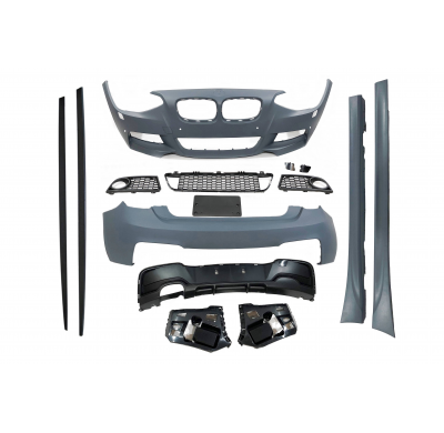 Kit  De Carrocería  BMW F20 5P 2012-2014 Look M-Tech Plástico ABS