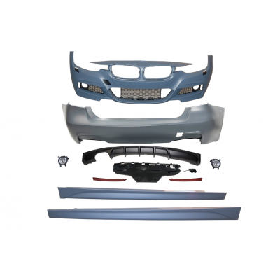 Kit De Carrocería BMW F30 Look M-Tech Antinieblas Plástico ABS