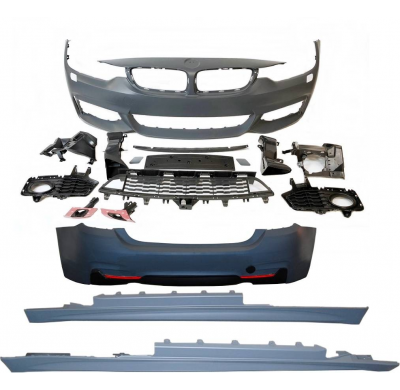 Kit De Carrocería BMW F32 / F33 Look M-Tech Dos Salidas Plástico ABS