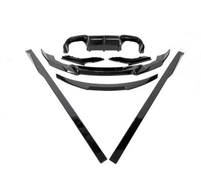 Kit De Carrocería BMW F87 Brillante Negro Plástico ABS