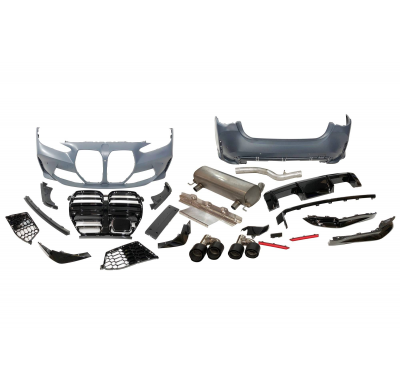 Kit De Carrocería BMW G22 / G23 Look M4 Plástico ABS