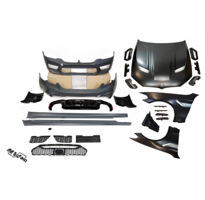 Kit De Carrocería BMW G30 2017-2020 Look M5 Plástico ABS