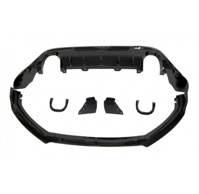 Kit De Carrocería Ford Focus 2019+ Brillante Negro Plástico ABS