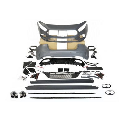 Kit De Carrocería Mercedes V177 Look A35 Plástico ABS