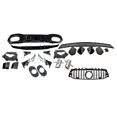 Kit De Carrocería Mercedes W177 Look GTR Plástico ABS
