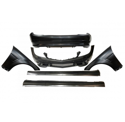 Kit De Carrocería Mercedes W204 Look C63 07-10 ABS Plástico ABS
