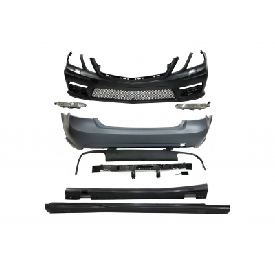 Kit De Carrocería Mercedes W212 2010-2013 Look AMG E63 Plástico ABS