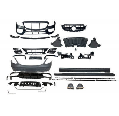 Kit De Carrocería Mercedes W213 2016-2019 look AMG E63 ABS Plástico ABS