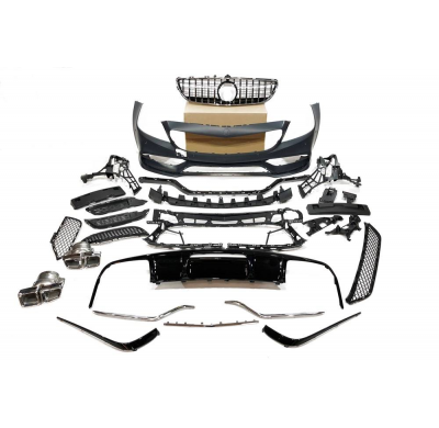 Kit De Carrocería Mercedes W218 2015-2018 look CLS63 Plástico ABS