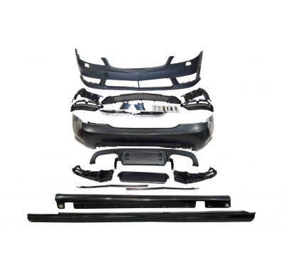 Kit De Carrocería Mercerdes W221 2006-2012 Look S65 Plástico ABS