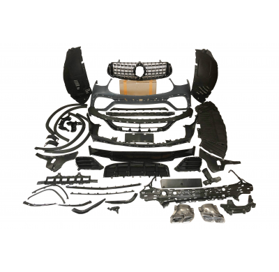 Kit De Carrocería Mercedes X253 GLC 2020+ look AMG GLC63 Plástico ABS