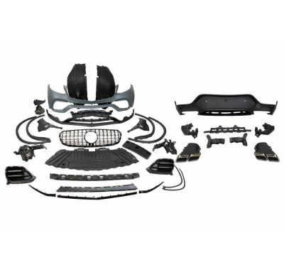 Kit De Carrocería Mercedes X253 GLC Coupe 2016-2019  look GLC 63 2020 Plástico ABS