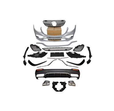 Kit De Carrocería Mercedes X253 GLC look AMG Plástico ABS