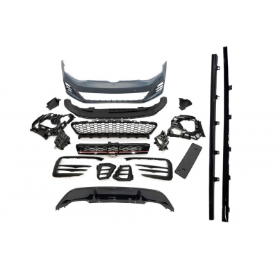 Kit De Carrocería Volkswagen Golf 7 2013-2016 Look Golf 7.5 Plástico ABS