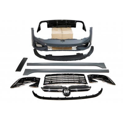 Kit De Carrocería Volkswagen Golf 8  3 /5P Look R20 2 Salidas Plástico ABS