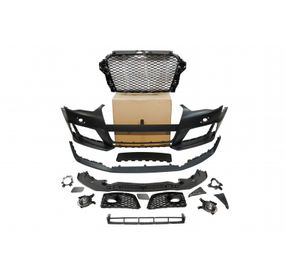 Paragolpes Delantero Audi A3 V8 13-15 Sportback Look RS3 Plástico ABS