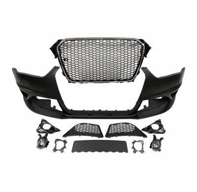 Paragolpes Delantero Audi A4 13-16 RS4 B8 Plástico ABS