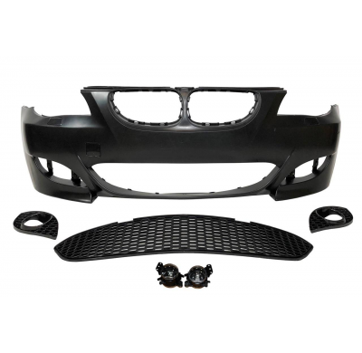 Paragolpes Delantero BMW E60 04-09 M5 Antinieblas Plástico ABS