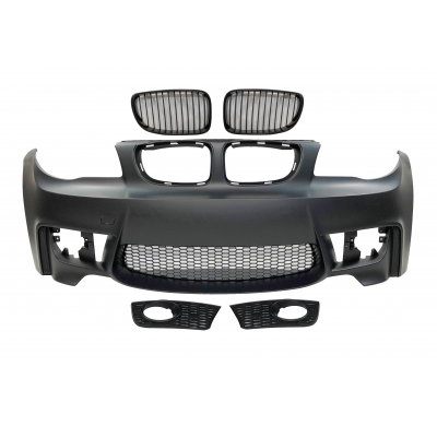 Paragolpes Delantero BMW E82/E88/E87/E81  Look M1 05-11 Sensores Plástico ABS