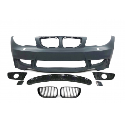 Paragolpes Delantero BMW E82/E88/E87/E81 Look M1 Plástico ABS