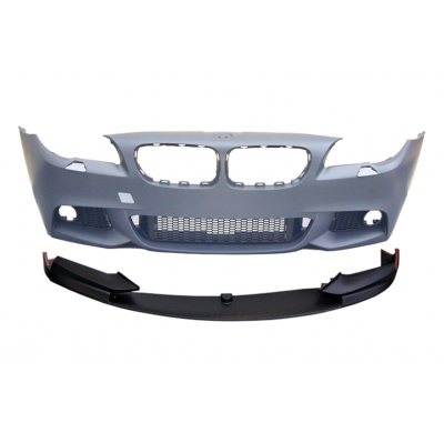 Paragolpes Delantero BMW F10 / F11 / F18 10-12 Look Performance Spoiler Plástico ABS