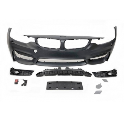 Paragolpes Delantero BMW F32 F33 F36 Look M4 Plástico ABS