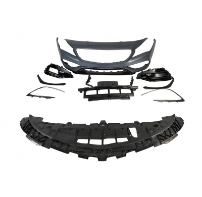 Paragolpes Delantero Mercedes W117 13-15 4P / SW Look AMG A45 Plástico ABS