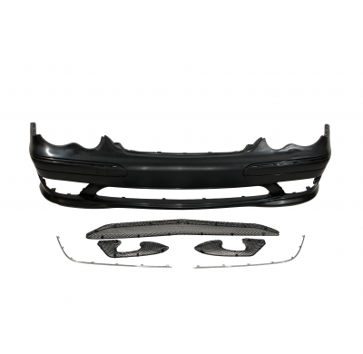 Paragolpes Delantero Mercedes W203 Look C32 AMG Plástico ABS