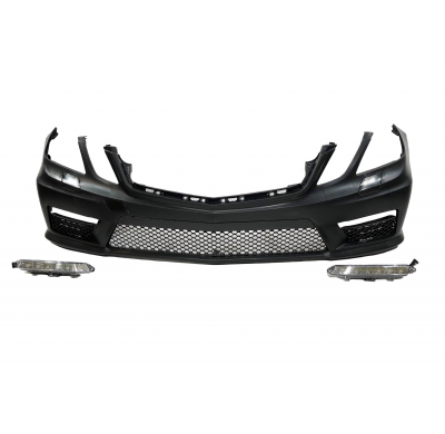 Paragolpes Delantero Mercedes W212 2010-2013 2-4P Look AMG E63 ABS Plástico ABS