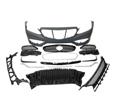 Paragolpes Delantero Mercedes W212 2014-2015 Look E63 Plástico ABS